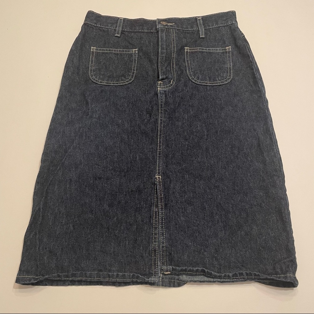 Y2K Denim Skirt